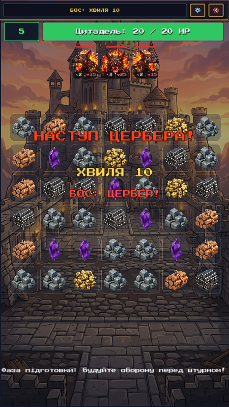 Boss assault wave